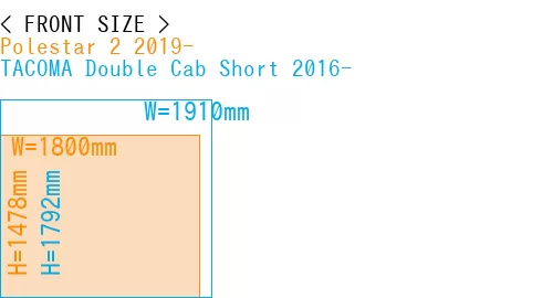 #Polestar 2 2019- + TACOMA Double Cab Short 2016-